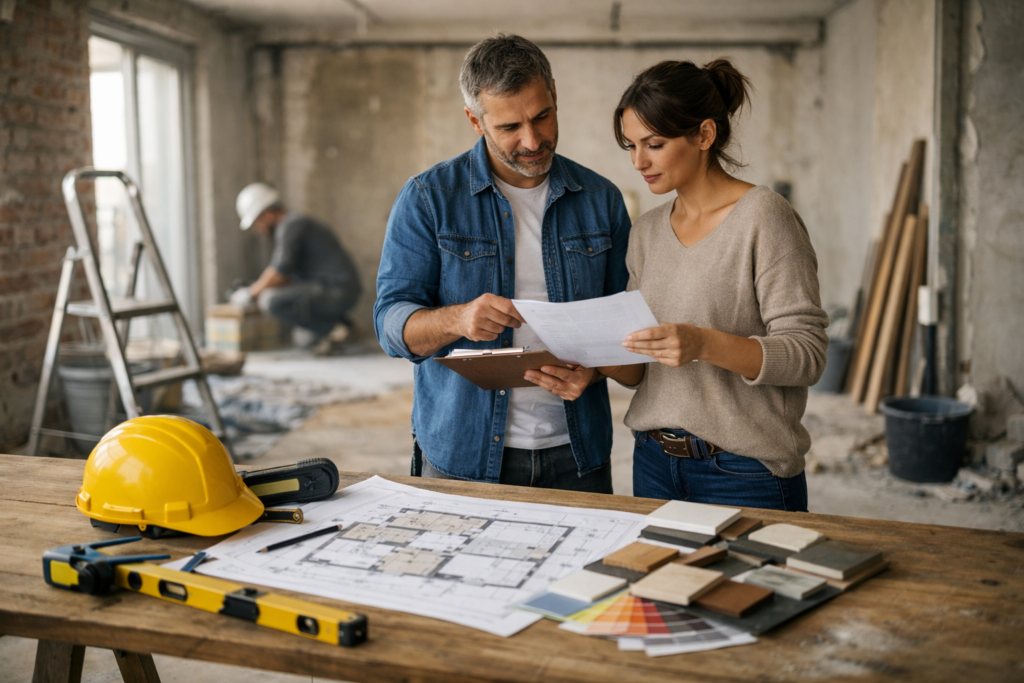 نکات مهم قبل از شروع بازسازی